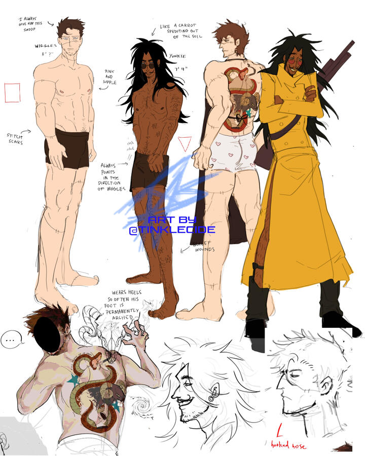 Yonkie and Wiggles Reference