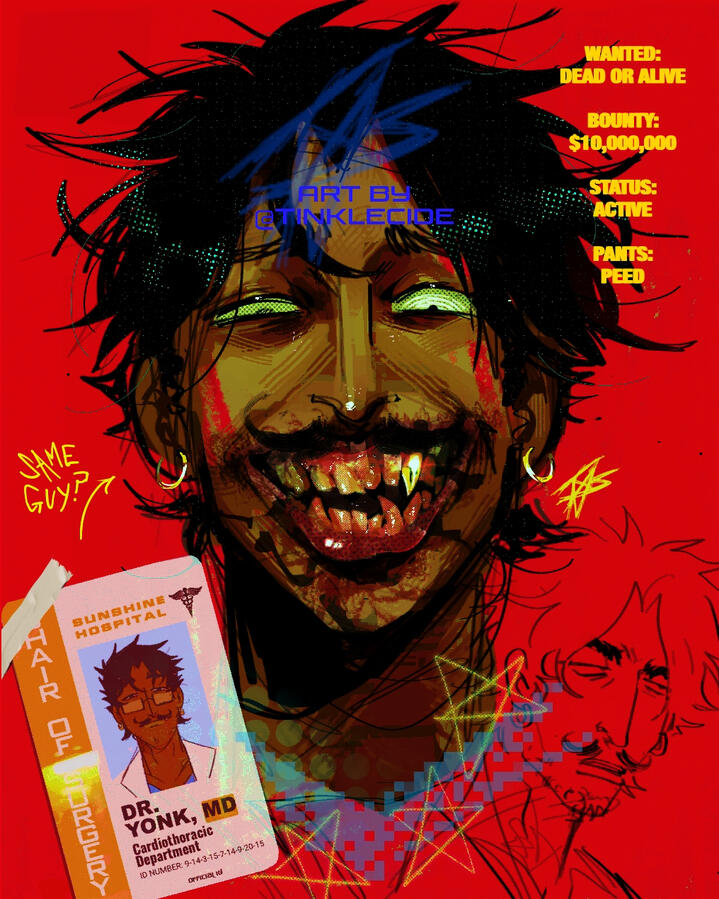 Dr. Yonk (take a closer look at that ID…)